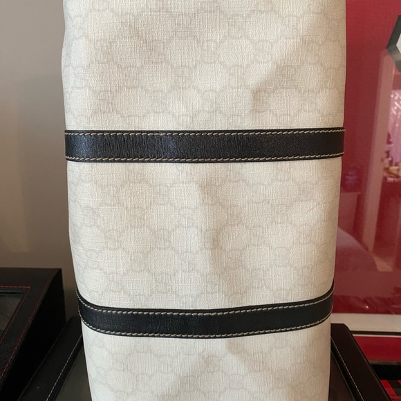 Vintage Gucci GG Supreme Boston Joy Bag - Picture 5 of 7